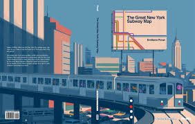 The Great New York Subway Map Moma Emiliano Ponzi Train Illustration Subway Map Design Ny Subway