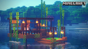 As well as looking cool, it will also be impervious to mobs yes, sponges absorb water in minecraft pe. Minecraft How To Build A Survival House On Water How To Build A Floating House Youtube