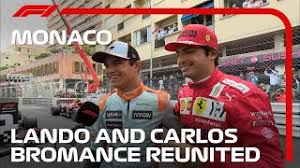 Lando norris says mclaren benefitted from doing our homework ahead of the monaco formula 1 race, as the team used his car to maximise the result for teammate carlos sainz. Sainz Gatecrashes Norris S Interview 2021 Monaco Grand Prix Youtube