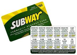 subway community rewards card fox cities united soccer club