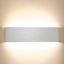 Glighone 10w Led Wandleuchte Wandlampe Wandbeleuchtung Innen Weiss Modern Up Down Licht Warmweiss Flurlampe Wand Lampe Beleuchtung Fur Treppenhaus Wohnzimmer Schl