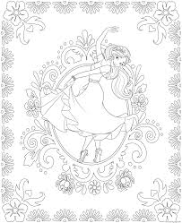 You can print out and color this group. Elena Of Avalor Colouring Page Dance Coloring Pages Printable