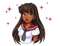 Because of this, manga artists have in this tutorial, i will show you how to draw various manga hairstyles: Premium Vector Anime Girl Wearing Red Swimsuit And Flower Wreath White Curly Hair Big Brown Eyes Hand Draw Illustration