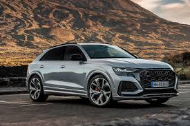 The sporty interior conveys luxurious charm; 2021 Audi Rs Q8 Review Trims Specs Price New Interior Features Exterior Design And Specifications Carbuzz