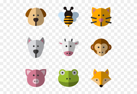Download Animals Icon Packs Vector Icon Packs Svg Psd Png Zoo Animals Icons Clipart 433663 Pikpng