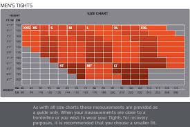 74 Efficient 2xu Compression Pants Size Chart