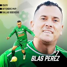 The results are in for the Dallas Sidekicks End of Season Awards. Your  2023-2024 Sidekicks Offensive MVP is BLAS PÉREZ! 7️⃣ Thanks for voting,  Sidekicks Nation! #SidekicksRising