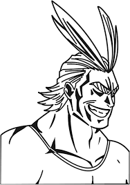 You want to see all of these my hero. Printable All Might Coloring Pages Anime Coloring Pages