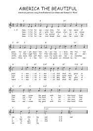 America The Beautiful Music And Lyrics How To Memorize Things Music Lyrics Christian Lyrics