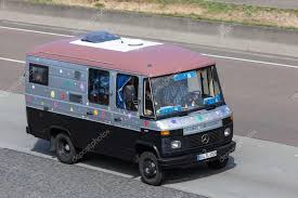 Old Mercedes Benz Camper Van on the highway – Stock Editorial Photo ©  philipus #79130824
