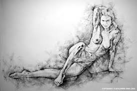 Savesave female figure sketches for later. Pose Drawing 54ka Sketchbook