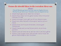 Er hat keine freundin.thomas ist. Pridatochnye Ustupitelnye Konzessivsatze Online Presentation