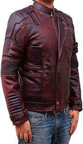 Amazon Com Blingsoul Red Leather Jacket Real Leather Wine Xs Clothing Maroon Leather Jacket Leather Jacket Men Fashion Suits For Men