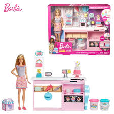 See full list on jeux.fr Ensemble De Jeu De Decoration De Gateaux Barbie Avec Poupee Blonde Ile De Cuisine Maison De Jeu Jouet Pour Fille Cadeau D Anniversaire Gfp59 Aliexpress