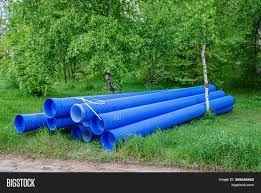 The instructor passed a small section of pipe around the room. Blue Corrugated Image Photo Free Trial Bigstock