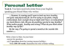 Can the kids find all the words in this summer vacation word search? Personal Letter Task 1 This Is Part Of