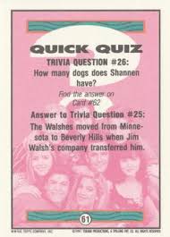 Beverly hills, 90210 was one of the most popular shows of the '90s. Nothing Is Perfect 77 Beverly Hills 90210 Topps 1991 Trading Card Non Sport Trading Cards Latinaid Collectables