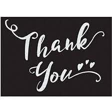 160pcs/lot black and white 'thank you' rectangular seal sticker gift sticker for homemade bakery packaging decoration label. Thank You Cards Black White Amazon In Office Products