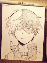 Shouto Todoroki Tumblr Anime Character Drawing Anime Sketch Anime Drawings Sketches