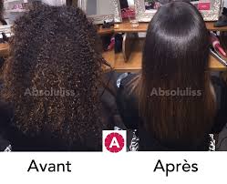 Une véritable aide au brushing, pour toutes celles qui veulent avoir une raideur naturelle, sans effet « baguette. Epingle Sur Avant Apres Lissage Bresilien Absoluliss