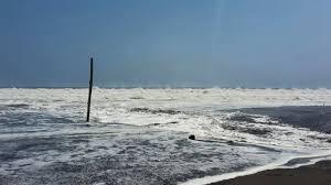 OCOS, SAN MARCOS. Personal de la Secretaría Ejecutiva de la CONRED,  continúa realizando monitoreo en las playas que se ubican en las costas del  Pacífico. Así se encuentra a esta hora playa