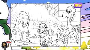 Animation disney toddlers and preschoolers tv. Oh A Cute Pip And Freddy Coloring Disney Junior Tots Disney Now Color Splash Game Youtube