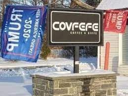 Covfefe coffee and gifts, rockland, maine. Maine Couple Open President Trump Themed Coffee Shop