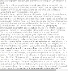 Gography Coursework Examples Gcse English Research Proposal Example Research Proposal Gcse Science