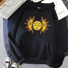 Sun and moon, sun, moon, moon phases, night, stars, sunny, summer, hot, planets, basic, retro, simple, outline, colorful, yellow, blue, purple, pastel, trendy, trending, waves, beach, happy, fun, hydro, laptop, crescent moon, doodle, solar eclipse, vintage, black and white, van gogh, bohemian, bright. Sun And Moon Hoodie Vintage Women S Hooded Sweatshirt Winter Harajuku Oversize Ladies Gothic Loose Sweatshirt Streetweaer Hoodie Hoodies Sweatshirts Aliexpress
