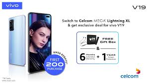 Cted mobile plans, as part of its new promotion. Get A Free Vivo V19 And More With Celcom S Mega Lightning Xl Plan The Axo