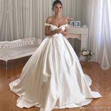 Let Charming Princess Ball Gowns For Wedding On Dhgate Com Get Your Heart Besides Romantic Bal Satin Bridal Gowns Royal Wedding Gowns Ball Gown Wedding Dress