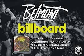 belmont tops billboard charts with self titled debut lp r