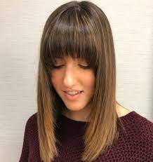 Face framing bangs are everyone's best friend. 50 Best Haircuts For Long Faces In 2021 Hair Adviser