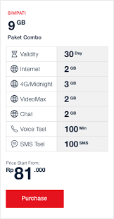 Paket internet telkomsel murah kuota besar jadi salah satu yang paling dicari sepanjang tahun 2021 ini. Simpati Combo Package Siapheboh With The Simpati Combo Telkomsel