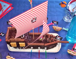 Die stöcke in den kuchen stecken wo benötigt, um zu verhindern, dass es umkippt. Piraten Geburtstag Ideen Fur Die Piratenparty Ideenparty