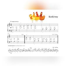 Zagraj sam ten utwór na pianinie już teraz! Latwe Nuty Dla Dzieci Na Pianino Keyboard E Book Kup Teraz Za 14 50 Zl Poznan Allegro Lokalnie