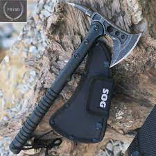 Fbiqq Tactical Axe Tomahawk Army Outdoor Hunting Camping Survival Machete Axes Hand Tools Fire Axe Hatchet Axe Ice Axe Affi Fire Axe Tactical Axe Hunting Camp