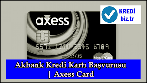 Diğer bankalara olan kart borçlarınızı axess kart axess kredi kartı ile otomatik ödeme talimatı verebilirsiniz. Akbank Kredi Karti Basvurusu Axess Card Kredi Biz Tr