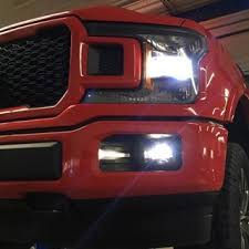 morimoto xb led fog lights for the 2018 ford f 150 installed today install and demo video coming later they look great with the led fog lights ford f150 f150 morimoto xb led fog lights for the 2018
