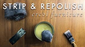 This particular site was chosen because it used a ventilation system on the dip tank. How To Strip And Refinish Ercol Furniture Youtube