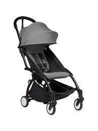 Babyzen Yoyo2 Stroller Black Frame With Grey Seat Cushion And Canopy See This Great Product This Is An Affiliate Lin In 2020 Yoyo Stroller Babyzen Yoyo Stroller