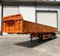 Flatbed Semi Trailer 3 Axles - Durable & Reliable Transport