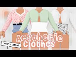 Aesthetic Clothing Codes How To Enter Them Roblox Youtube Clothes Diy Clothes Hacks Aesthetic Clothes