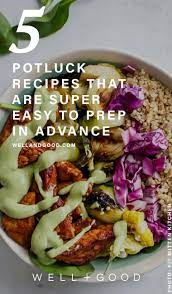Set out the beef in the slow cooker on warm, along with tortillas, bowls of shredded cheese, salsa, sour cream, and chopped lettuce, jalapenos, onions and tomatoes. 6 Make Ahead Recipes For Bbqs And Dinner Parties Well Good Potluck Recipes Recipes Easy Potluck