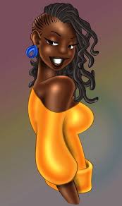 Animation Black Cartoon Characters With Dreads Pin On Black Art