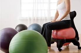 I Tried It A Week With A Balance Ball Desk Chair Glamour