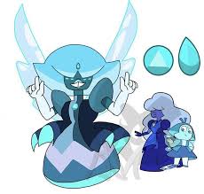 Sapphire And Aquamarine Clinoclase In 2020 Steven Universe Gem Steven Universe Diamond Steven Universe Fusion