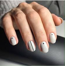 55 simple nail art designs for short nails: Nail Art 3089 Best Nail Art Designs Gallery Bestartnails Com Nail Art Stripes Minimal Nails Cute Simple Nails