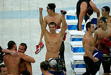 When he won eight gold medals at the 2008 beijing games. Michael Phelps Wikipedia