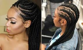 If you have a straight hair, you are very lucky. 80 Amazing Feed In Braids For 2020